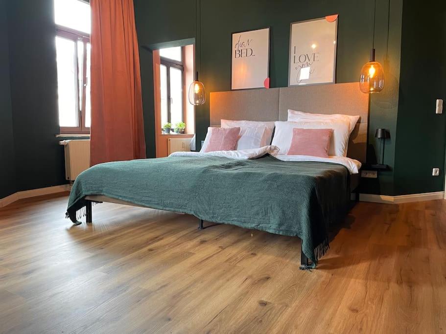 Schicke & Zentrale Altbauwohnung ไลป์ซิก ภายนอก รูปภาพ